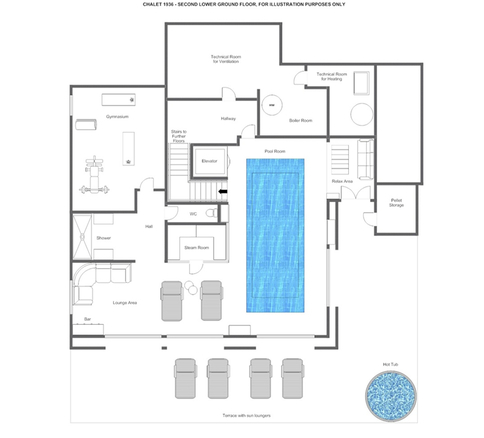 Chalet 1936 Verbier Floor Plan 4